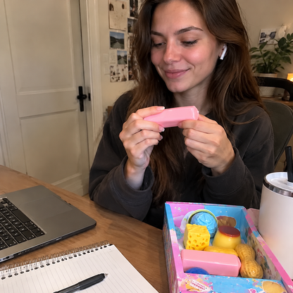 6-Piece Crunchy ASMR Squishies 📦 Free Shipping