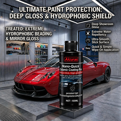 Nano-Quick Ceramic Coating Pro for Automobiles, Featuring Advanced Ceramic Technology ✨