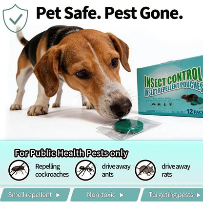 🔥12-Pack Rodent Repellent Balls for Home Kitchen Effective Pest Control Solution