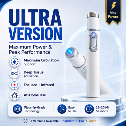 Mresio®  Ultrasonic Shock Wave Therapy Massager——Restore Circulation. Relieve Deep Pain. Rebuild Male Confidence.