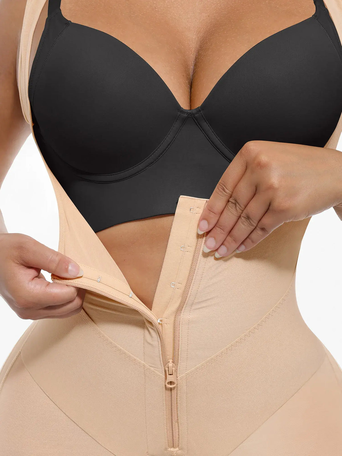 V-Shaped Faja Tummy Control Butt Lift Shapewear Bodysuit