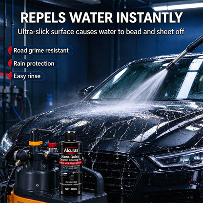 Nano-Quick Ceramic Coating Pro for Automobiles, Featuring Advanced Ceramic Technology ✨