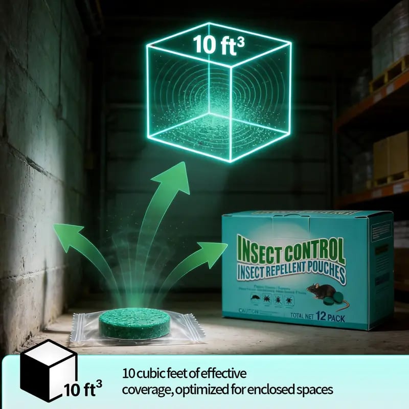 🔥12-Pack Rodent Repellent Balls for Home Kitchen Effective Pest Control Solution