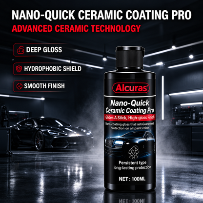 Nano-Quick Ceramic Coating Pro for Automobiles, Featuring Advanced Ceramic Technology ✨