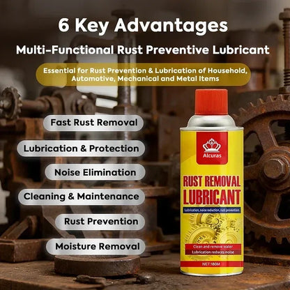 Anti-Rust Lubricant Spray & Rust Remover