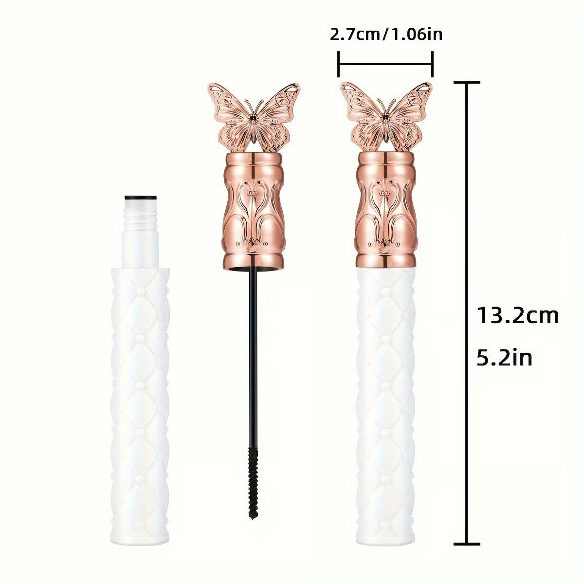 Thick, Curling, Long-lasting Mascara, Waterproof, Sweat-proof, Lengthening, Non-smudged