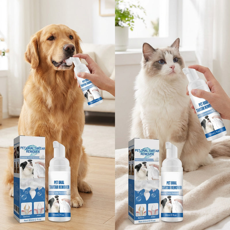 Pet Oral Care Foaming Tartar Remover